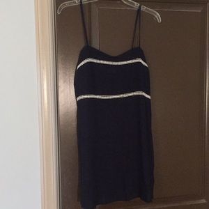 NAVY MINI SUN DRESS